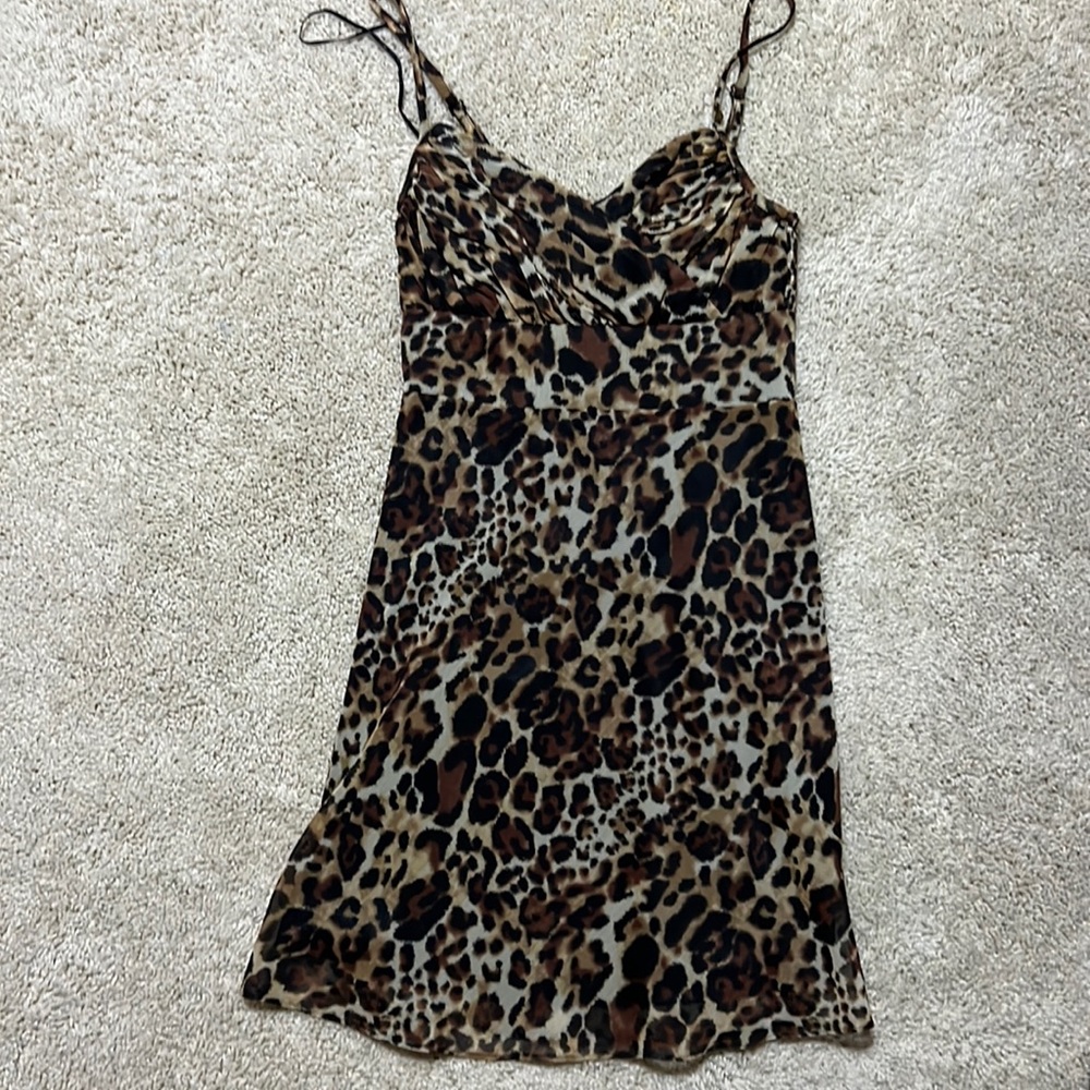 Guest dress, size 1 animal print